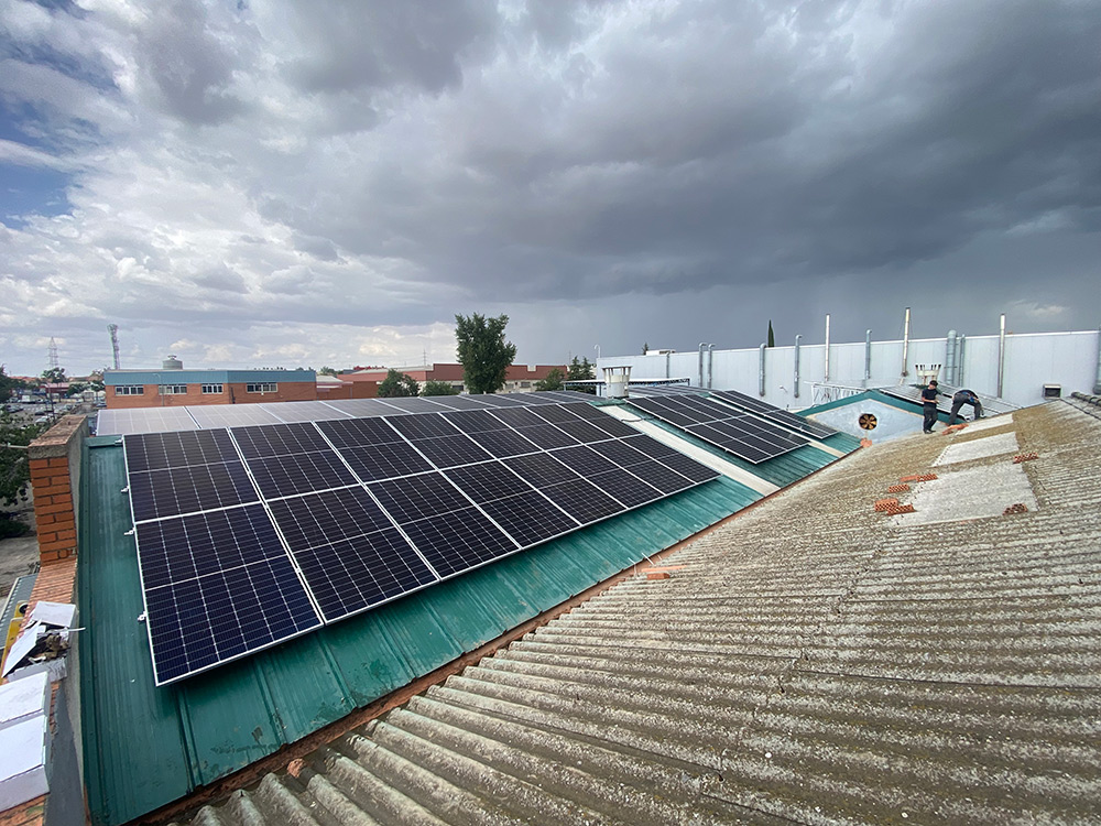 instalación placas solares